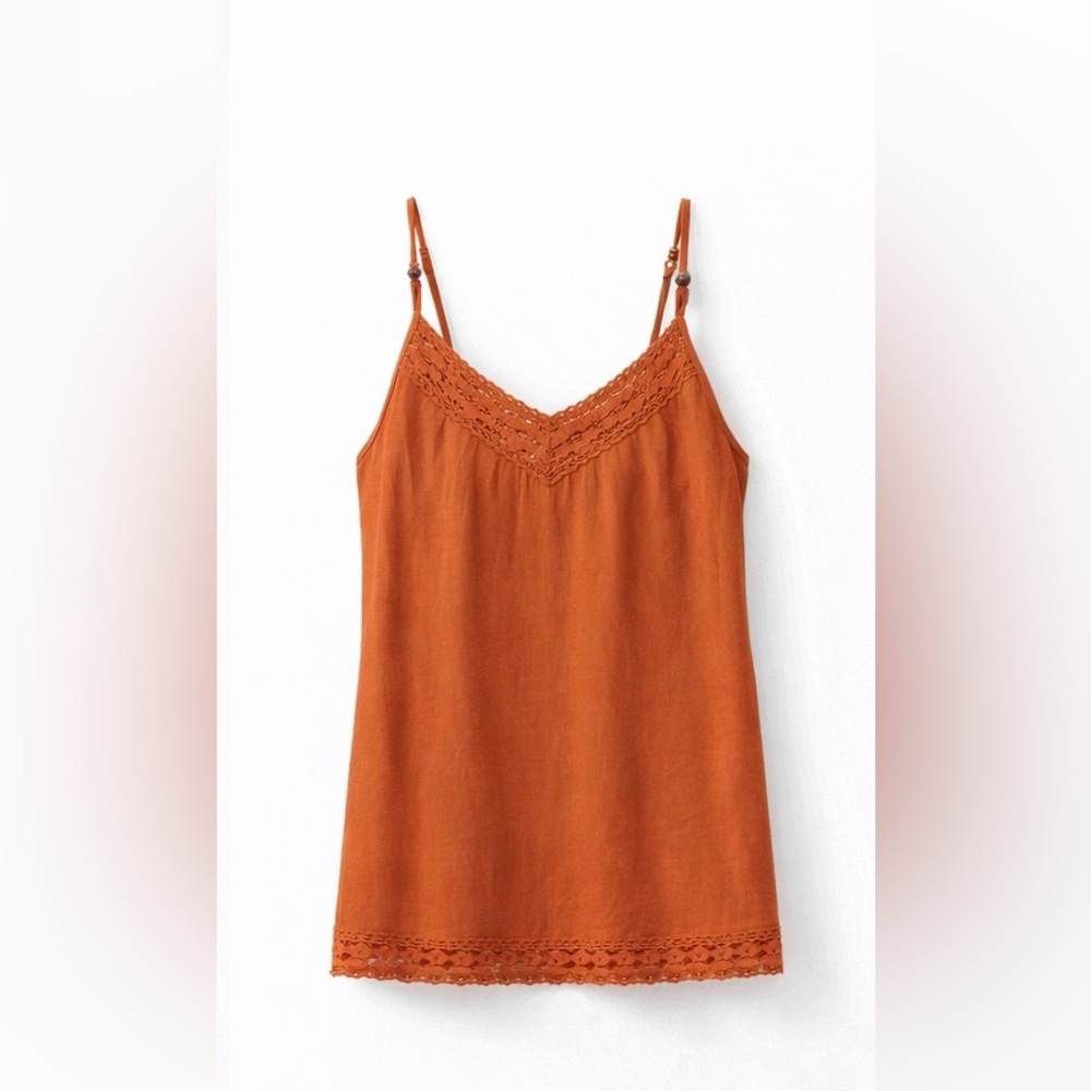 🧡 Boho Beaded Embroidered Tank